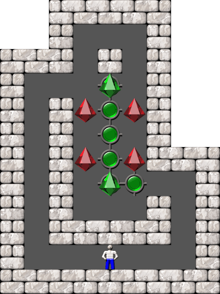 Sokoban Tertius gradus ad Olympo 1 level 7